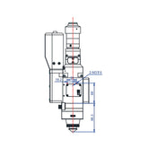 Tête de découpe laser autofocus WSX NC30